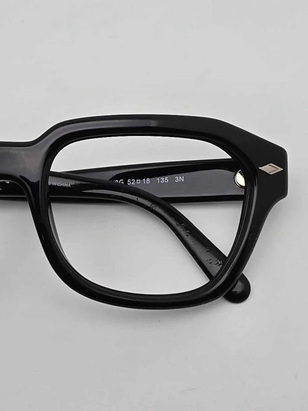 Vogue x Hailey Bieber VO5444-S W44/8G Black Sunglasses Frame w/ Case 52-18-135